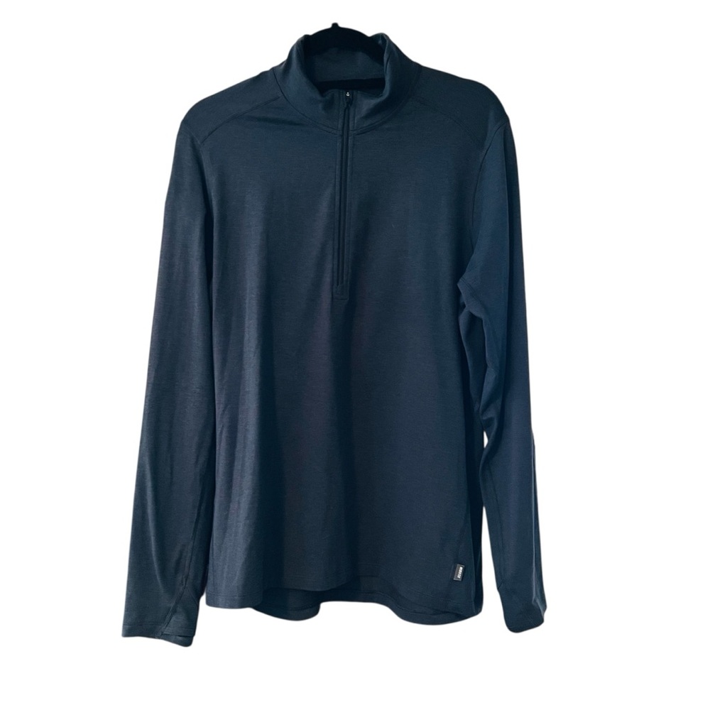 REI Co Op Women’s 1/2 Zip Long Sleeve Top Dark Gray Size 1X Large